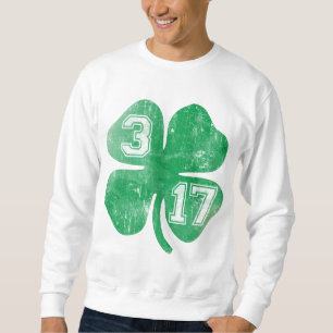 Shamrock 3/17 St Patricks Day Sweatshirt