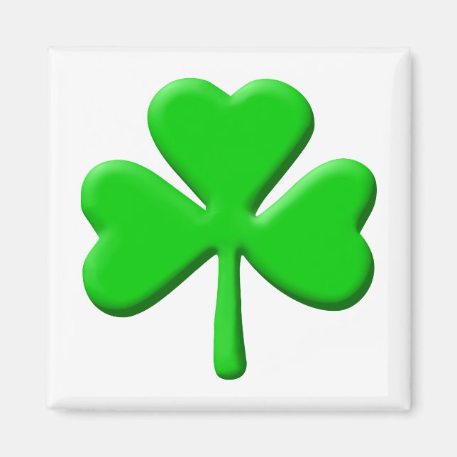 shamrock 3d magnet (Front)