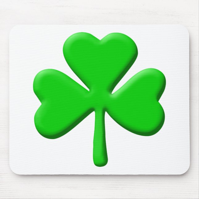 shamrock 3d mouse mat (Front)