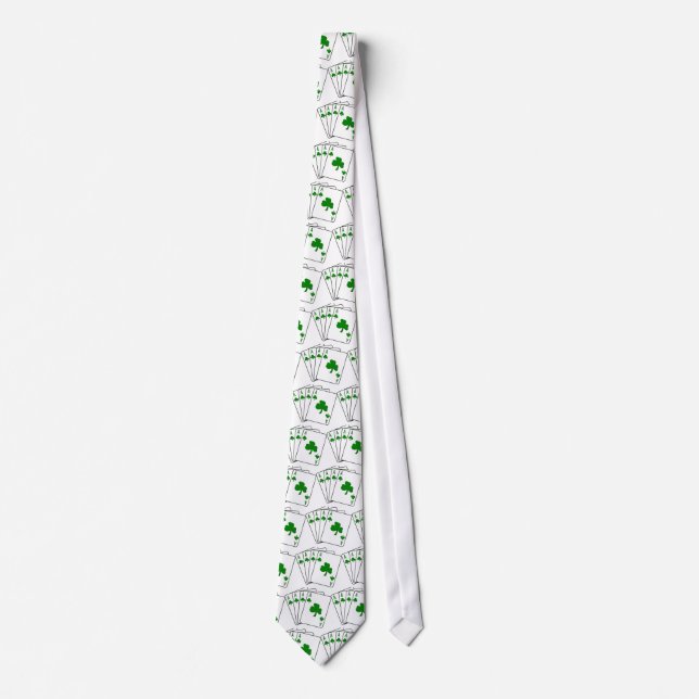 Shamrock Aces Tie (Front)