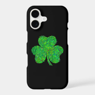 Shamrock Action Painting Art