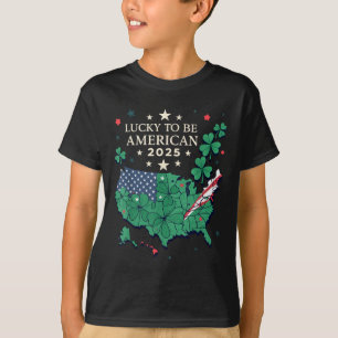 Shamrock American St. Patrick’s Day - Patriotic T-Shirt