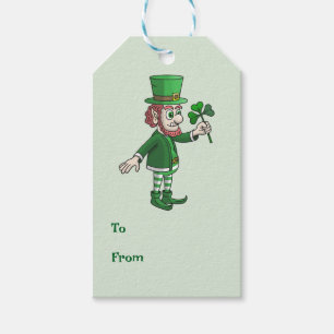 Shamrock and Leprechaun Gift Tags