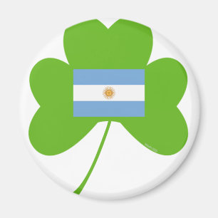 Shamrock-Argentina Magnet