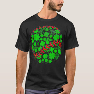 Shamrock Baseball Lovers Happy St Patricks Day Men T-Shirt