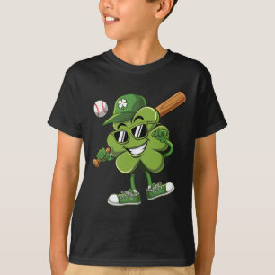Shamrock Baseball Shirts Funny St Patricks Day Boy
