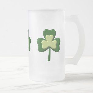 Shamrock Beer Mug