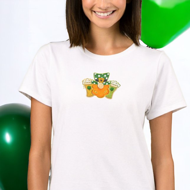 Shamrock Beers Leprechaun St Patrick's Day Party T-Shirt (Creator Uploaded)