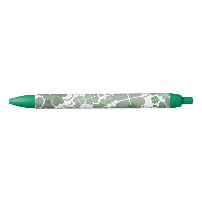 Shamrock Black Ink Pen (Front)