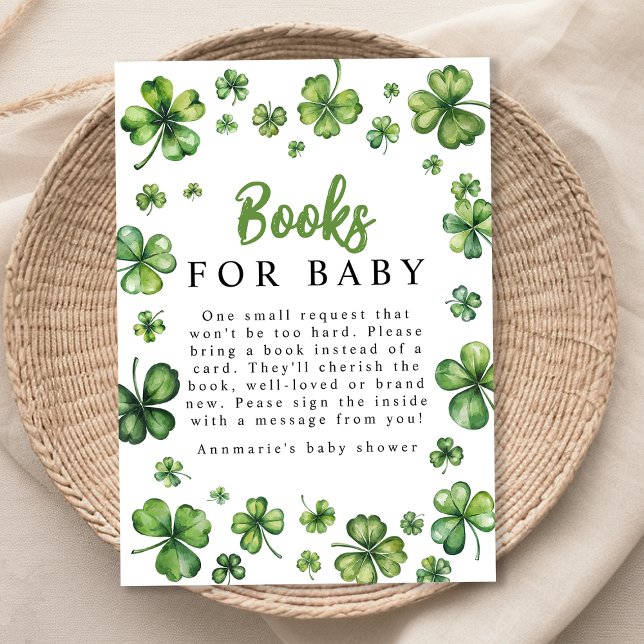 Shamrock | Books For Baby Enclosure Card (Creator Uploaded)