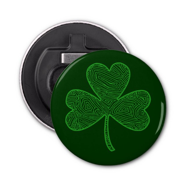 Shamrock Bottle Opener (Front)