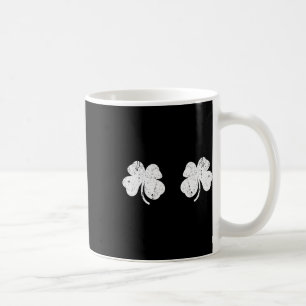 Shamrock Breast Shirt Irish S Breasties St Patrick Coffee Mug