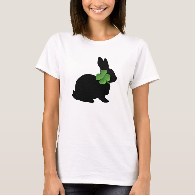 Shamrock Bunny T-Shirt (Front)