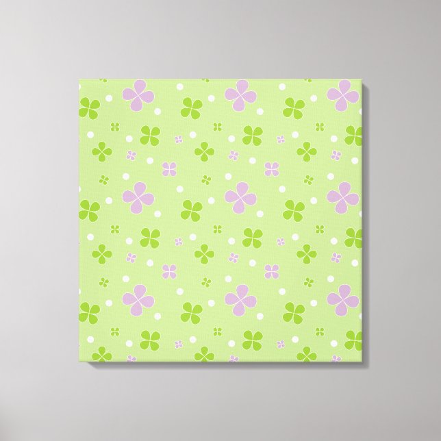 Shamrock Canvas Print (Front)