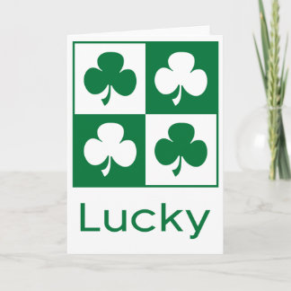 Shamrock Card