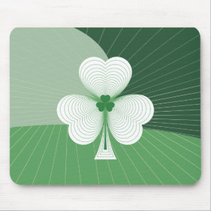 Shamrock Cascade Mouse Mat