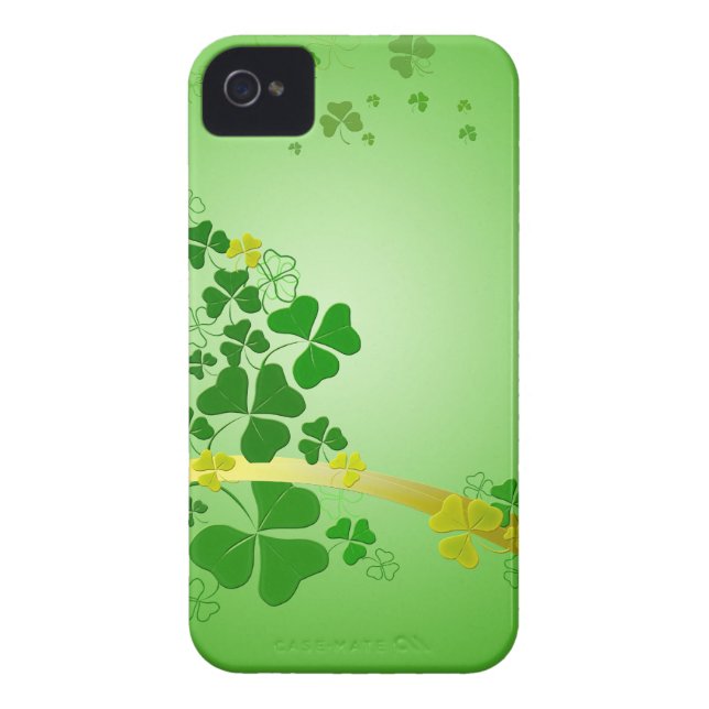 Shamrock Case-Mate iPhone Case (Back)