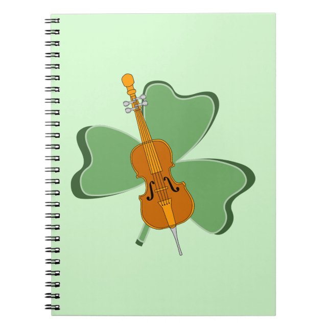 Shamrock Cello Notebook (Front)