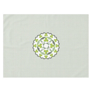 Shamrock Celtic Inspired Pattern St. Patrick’s Day Tablecloth