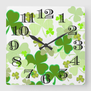 Shamrock Clock