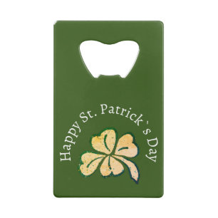 Shamrock Clover Green Happy St. Patrick`s Day