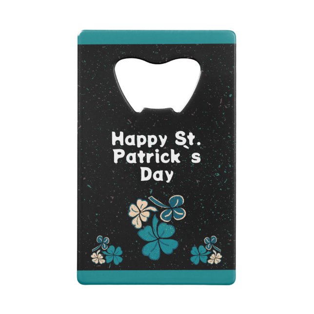 Shamrock Clover Irish Happy St. Patrick`s Day  (Back)