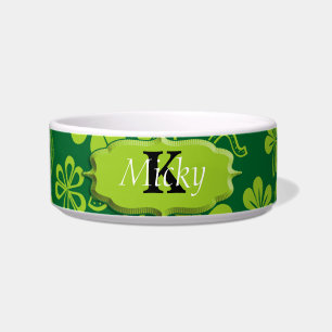 Shamrock Clovers & Horseshoes Bowl