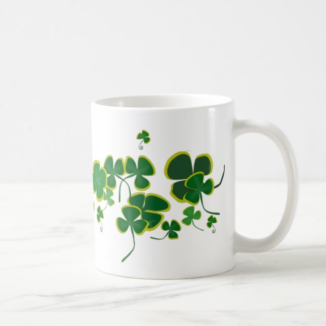Shamrock Coffee Mug (Right)