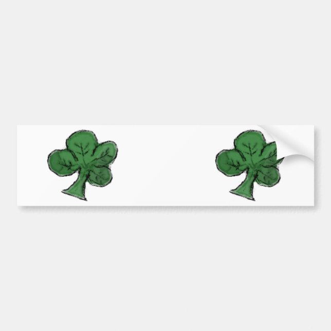 Shamrock copy, Shamrock copy Bumper Sticker (Front)