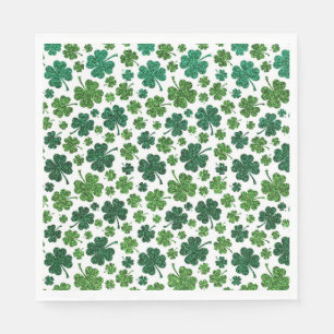Shamrock Delight Pattern Napkin