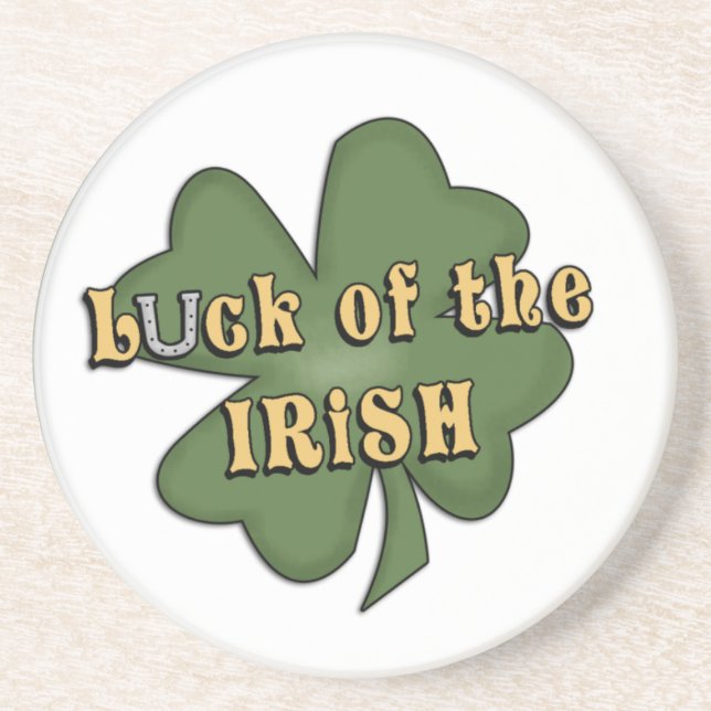 Shamrock Drink Coaster (Front)