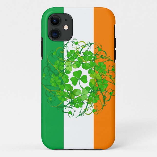 Shamrock Flag Case-Mate iPhone Case (Back)