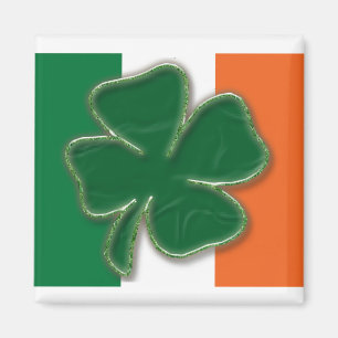Shamrock Flag Magnet