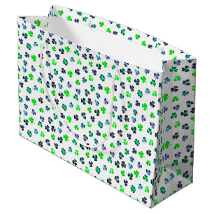 Shamrock for St Patrick's Day  Large Gift Bag