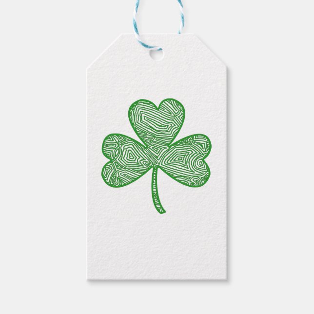 Shamrock Gift Tags (Front)