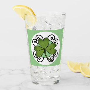 Shamrock Glass Tumbler