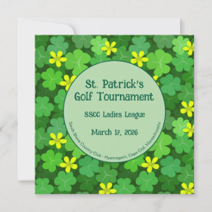 Shamrock Golf Tournament Invitation