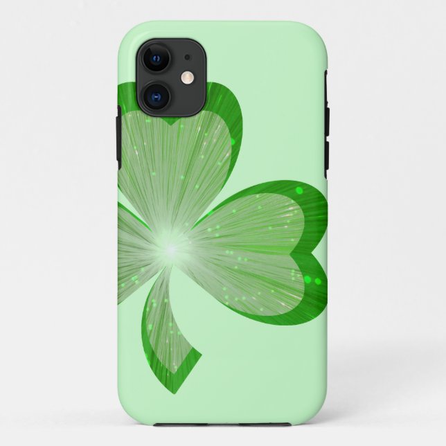 Shamrock Green Side iPhone 5 case (Back)