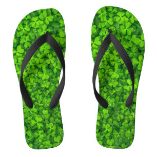 Shamrock green, St. Patrick's Day, Flip Flops