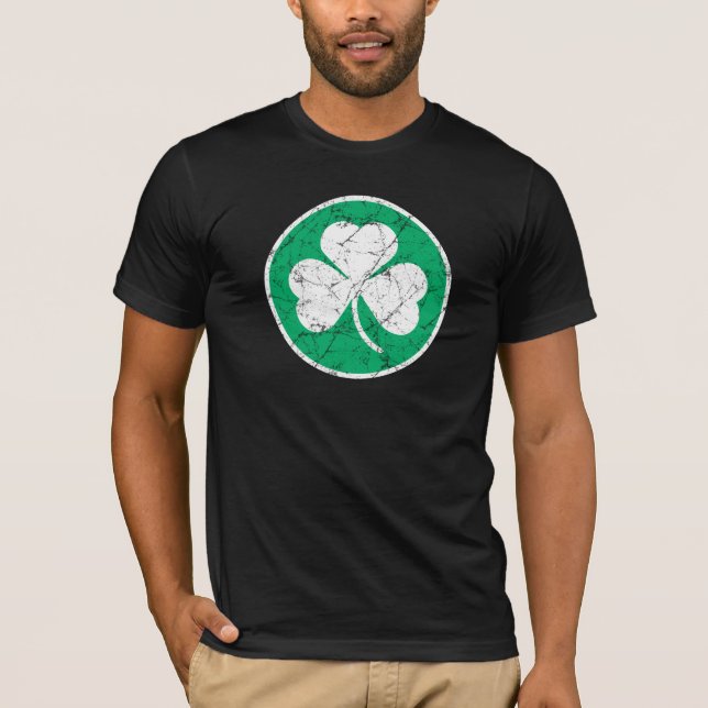 Shamrock Grunge T-Shirt (Front)