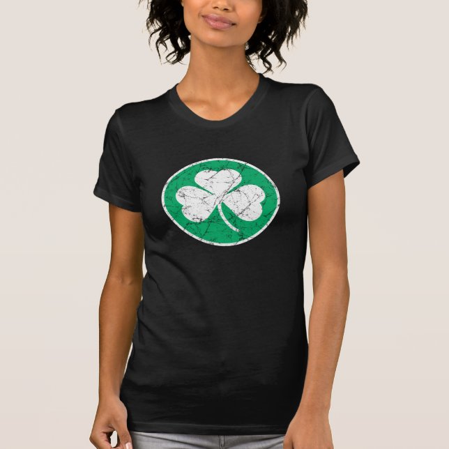 Shamrock Grunge T-Shirt (Front)