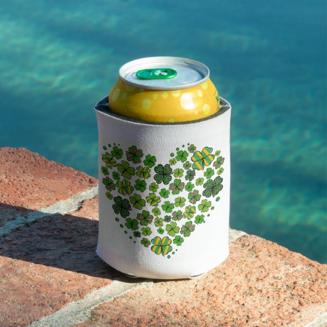 Shamrock Heart Can Cooler (In Situ Pool)