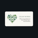 Shamrock Heart St. Patricks Day Bridal Shower  Label<br><div class="desc">Shamrock Heart St. Patricks Day Bridal Shower label. Matching items available.</div>