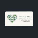 Shamrock Heart St. Patricks Day Bridal Shower  Label<br><div class="desc">Shamrock Heart St. Patricks Day Bridal Shower label. Matching items available.</div>