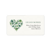 Shamrock Heart St. Patricks Day Bridal Shower