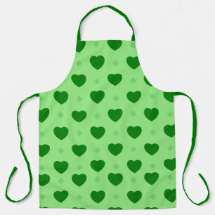 Shamrock & Hearts Apron