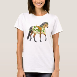 Shamrock Horse Ladies Baby Doll Shirt