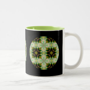 Shamrock image for Two tone mug