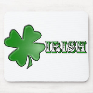 Shamrock Irish Mousepad! Mouse Mat