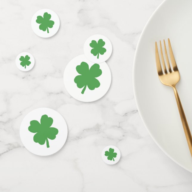 Shamrock Irish Painting Party Confetti (Group)